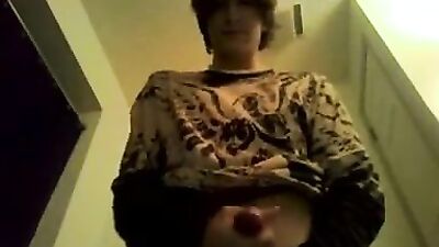 Gay Porn: Smooth Wanking Cumshot Teen Boy!