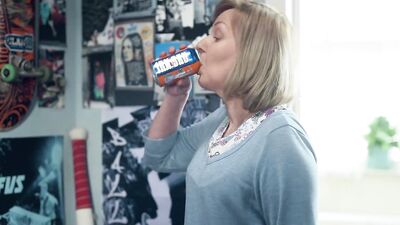 Embarrassing scenario for an advert