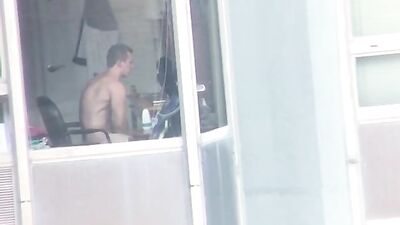 Voyeurs Big Cock Solo Show: Window Watchers Delight!
