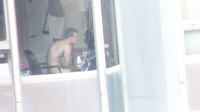 Voyeurs Big Cock Solo Show: Window Watchers Delight!