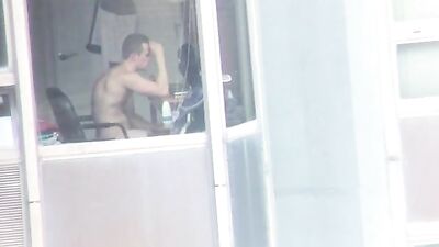 Voyeurs Big Cock Solo Show: Window Watchers Delight!