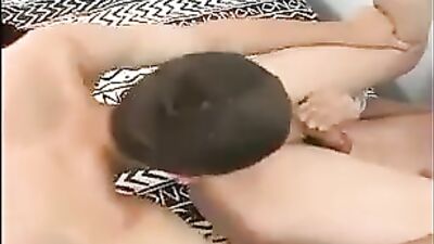 On Black N White Bed: Hardcore Action Bareback