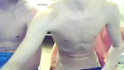 Young & Cute Amateur Boys on Webcam - Two Smoothies Showcasing Their Ss Featuring handjobs and cumshots, this video is a must-see for any gay porn enthusiast!