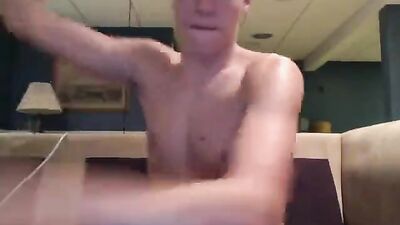 Young Blond Boy Stud: Solo Handjob and Cum Shots on Cam!