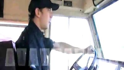 Twinks in Bus Frenzy - Action Web-Cam!