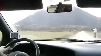 Two Cute Teen Boys Breaking Rules on the Road - Oral, Handjob and Cum Shots!