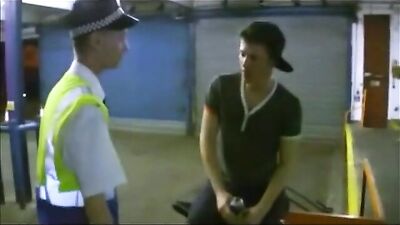 Caught by the Cop XXX - Action Bareback