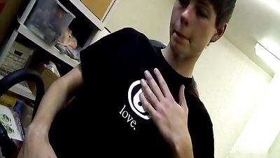 Young Solo Handjob Delight