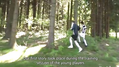 Woodsy Footballer Cumshots