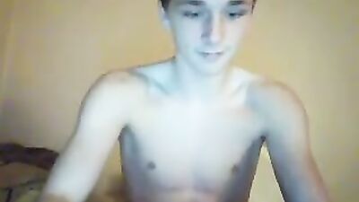 Sexy Adolescent with Blue Eyes - Cum Shots and Handjob!