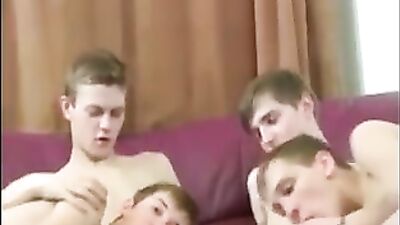 Boys Lighting Candles & Toys: A Night of Hot Gay Action!