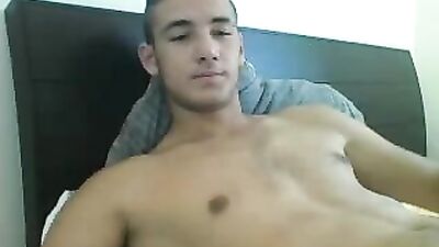 Greek Hairy Boy With Nice Cock On Cam: Bareback Big Cocks Cum Shots!