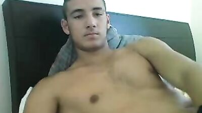 Greek Hairy Boy With Nice Cock On Cam: Bareback Big Cocks Cum Shots!