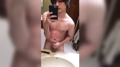 Young Boy Explodes with Cum - The Ultimate Solo Cumshot Experience!