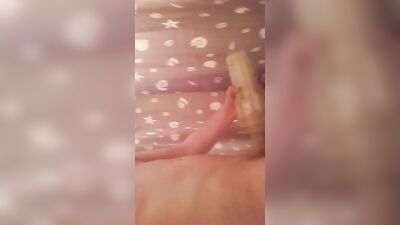 Lucans Fleshlight Explosion: Amateur Blond Boys Fun in the Shower!