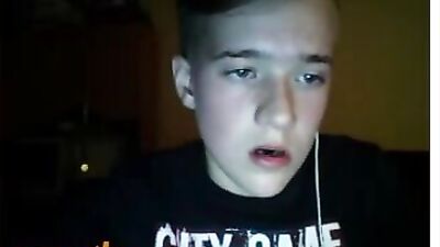 Hot boy cums again - Web-Cam Solo Gay Porn