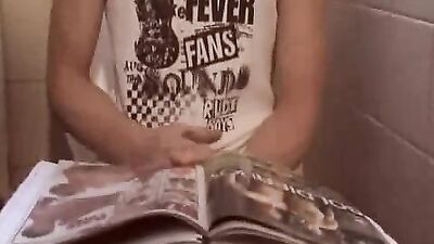 Gangbang in the bathroom - Bathroom boys caught gay porn