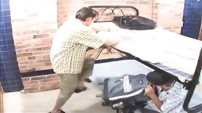 Gangbang at Boarding School: Latino Students Get Ass-Played and Blowjobs!