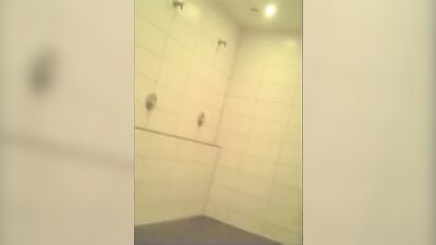 Hot Fit Guy in the Shower - The Ultimate Voyeur Experience