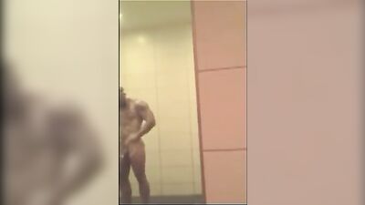 Hot Fit Guy in the Shower - The Ultimate Voyeur Experience