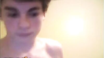 First-Timer Amateur Webcam Cum Eater