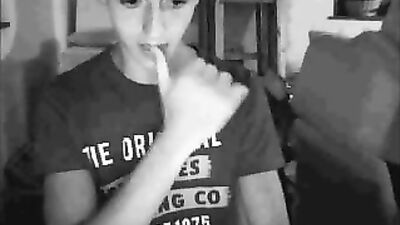 Black White Obsession - Solo Cum Shots Big Cocks