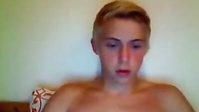 Cutie blonde boys Solo Web-Cam adventures!