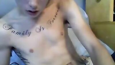 So smooth sexy boy wank on cam