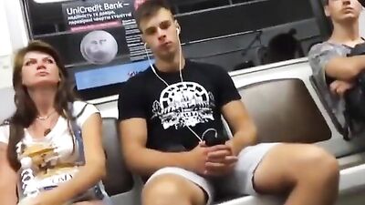 Gay Outdoor Threesome: Public Straight Boys?