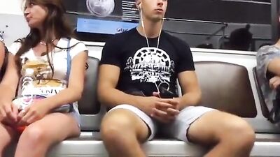 Gay Outdoor Threesome: Public Straight Boys?