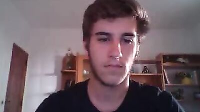 Hairy Portuguese Footballer with Big Cock on Cam