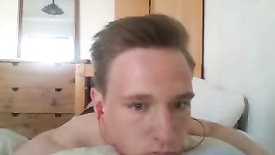 Cumming For Cutie - German Boys Big Cock on Doggie Cam