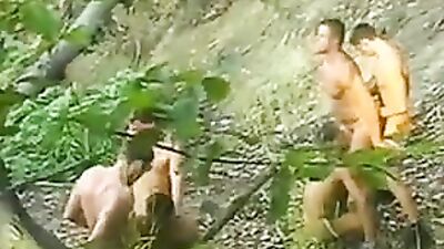 Forest Delights: A Multitude of Schlongs Seeking Pleasure