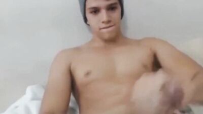 Gay Porn - BEFORE GO TO coming... (Bareback Cum Shots Solo)