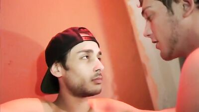 Gay Porn Twinks have Fun in Bondage Action Amateur Cum Shots!