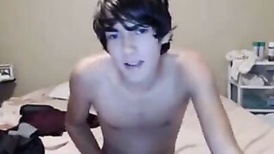 Young Romans Rising Cumshot - Cute Twink Solo Cum on Cam!