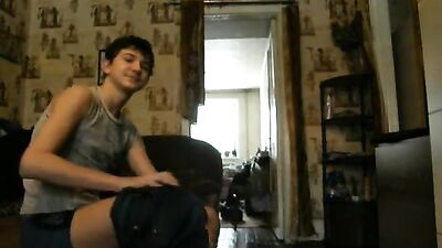 Amateur Bareback Solo Home Dance - Exploring the Wild Side of Gay Porn!