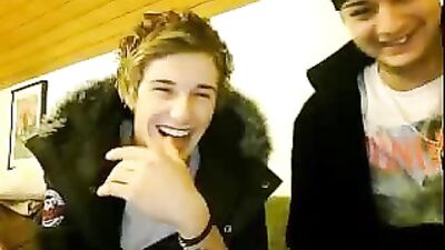 Webcam Cum Show: Two Boys Get Wild Online!