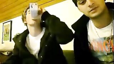 Webcam Cum Show: Two Boys Get Wild Online!