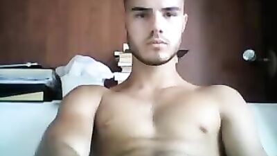 Croatian Cutie Cums Again! Huge Cock Explosion!