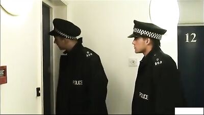 Cops Bareback Investigation: Action-Packed Gay Porn Video!