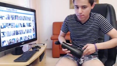 Flashlight Frenzy - A Gay Porn Video with Hot Teen Guys!