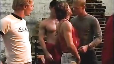 Garage Orgy: Action Group Sex!