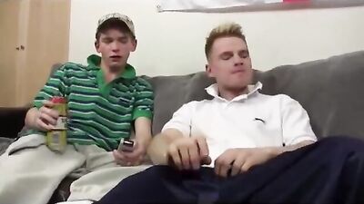 Buzzed and Bored No More: Raw Gay Porn Action!