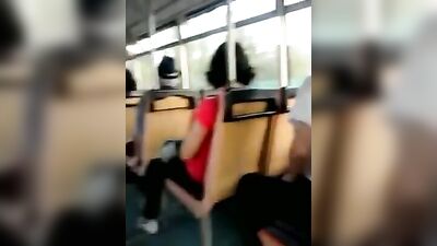Detached from Reality on the Bus: Gay Public Amateur Outdoor Voyeur Porn