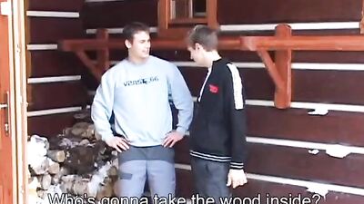 Wood Cabin Sex: Big Cocks and Action-Packed Ass Play