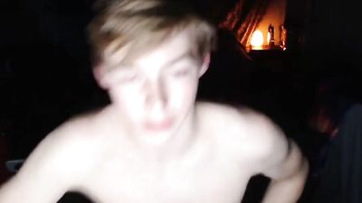High school boy cums again in this hot solo wank and cum session!