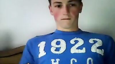 Cumming Teenager: Young Solo Handjob & Cum Show