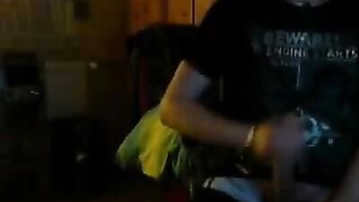 Hot and smooth blond teen boy wank on cam!