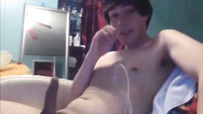 Com Splashes 2: Cum-Shot Solo Webcam Exposure